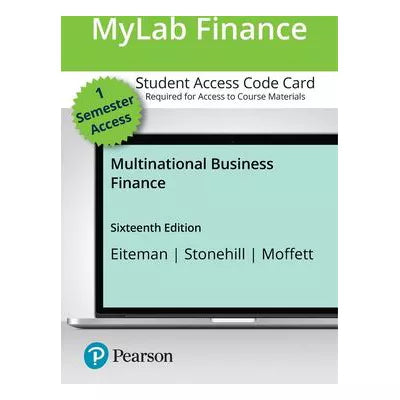 MyLab Finance with Pearson eText Access Code for Multinational Business Finance