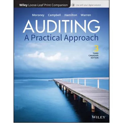 Auditing: Practical Approach (Loose Pgs)(Canadian Edition)