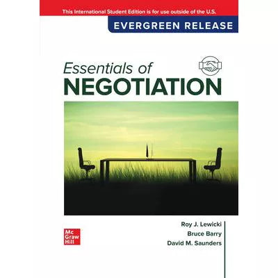 (2024 RELEASE) ESSENTIALS OF NEGOTIATION