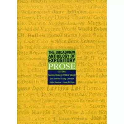Broadview Anthology of Expository Prose