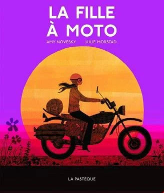 La fille a moto