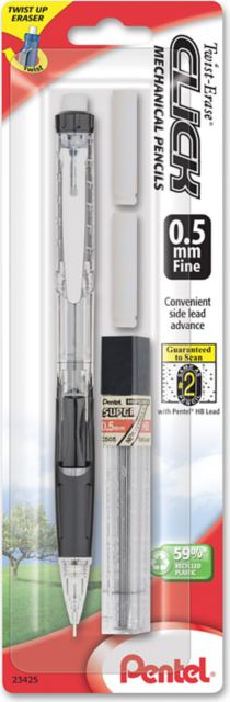 TWIST MECH .5M 1PK LEAD 2ERASE